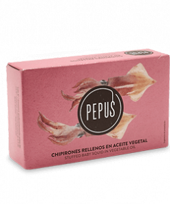 PEPUS Chipirones rellenos en aceite - gefüllte Tintenfische in Öl aus Spanien