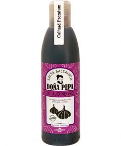 Dona Pepa Crema al ajo negro Balsamico mit schwarzem Knoblauch